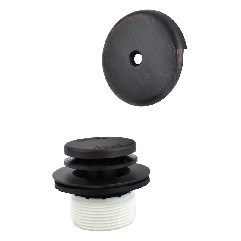 Keeney Lift N Turn Bath Drain Trim Kit Metal