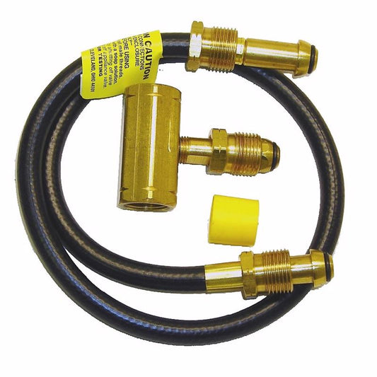 Mr. Heater 30 in. L Brass/Plastic Two Tank Hook Up Kit