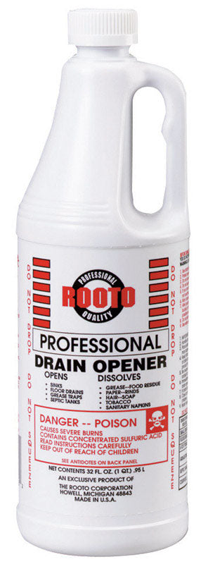 Rooto Professional Liquid Drain Opener 32 oz