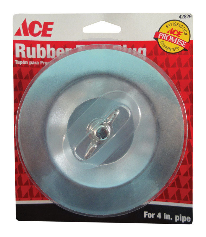 Ace 4 in. Rubber Test Plug