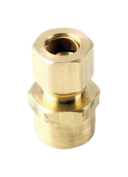 Ace 3/8 in. Compression X 1/2 in. D Sweat Brass Compression Adapter