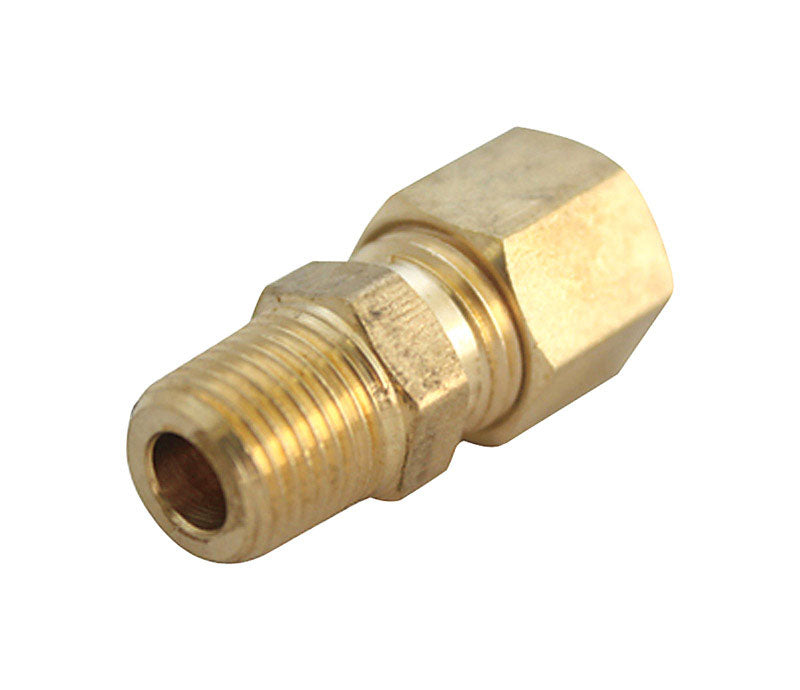 Ace 3/16 in. Compression X 1/8 in. D Male Brass Compression Adapter