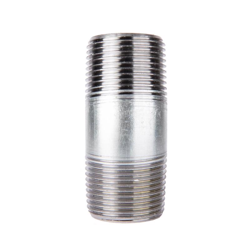 STZ Industries 2-1/2 in. MIP each X 2-1/2 in. D MIP Galvanized Steel 3 in. L Nipple