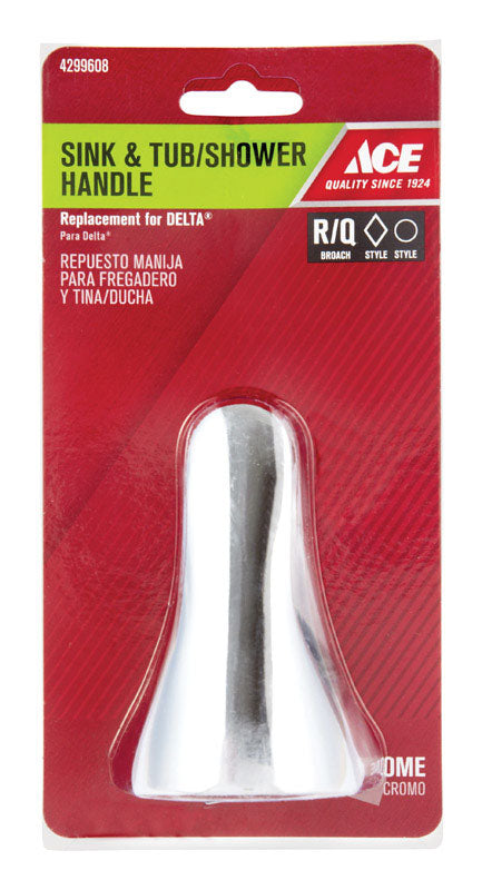 Ace For Delta Chrome Bathroom, Tub and Shower Faucet Handles
