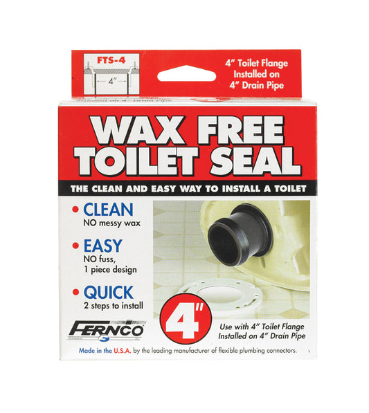 Fernco Wax Free 4" Toilet Seal PVC