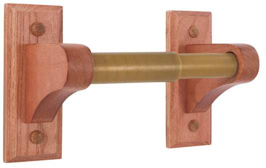 LDR Oak Oak/White Toilet Paper Holder