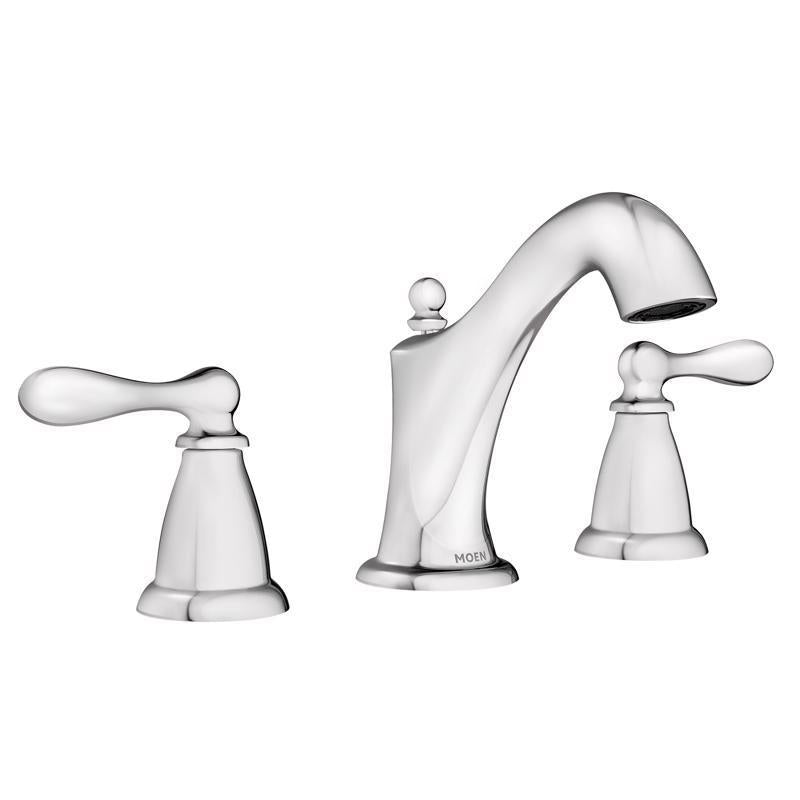 Moen Caldwell Chrome Traditional Bathroom Faucet 8-16 in.