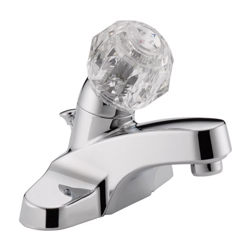 Peerless Chrome Traditional Bathroom Faucet 4 in.
