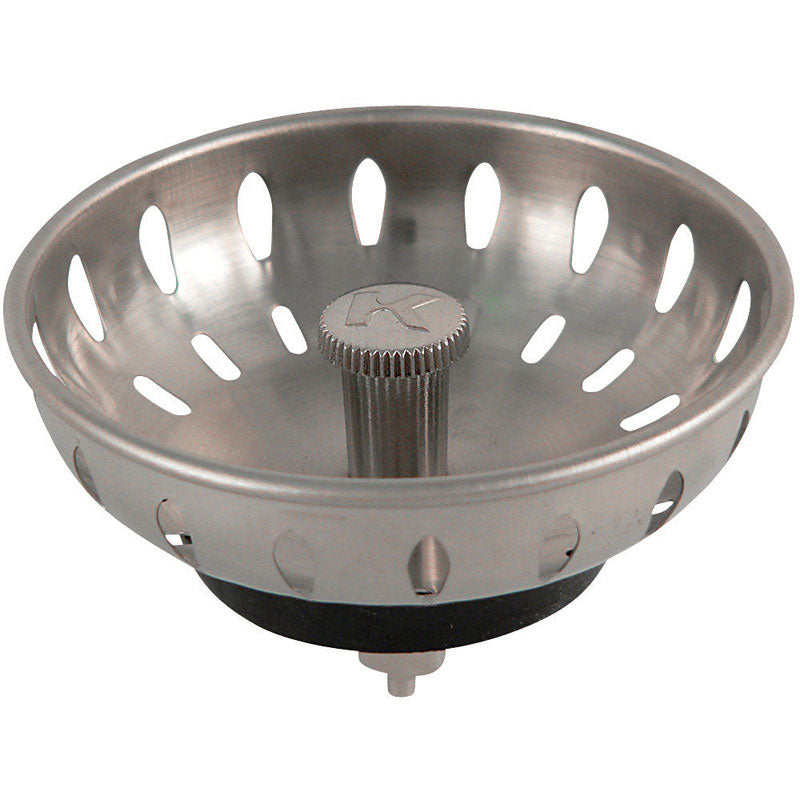 Ace 3-1/2 in. D Brushed Stainless Steel Replacement Strainer Basket
