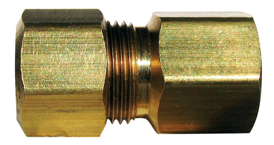 Ace 3/8 in. Compression X 1/4 in. D FPT Brass Connector