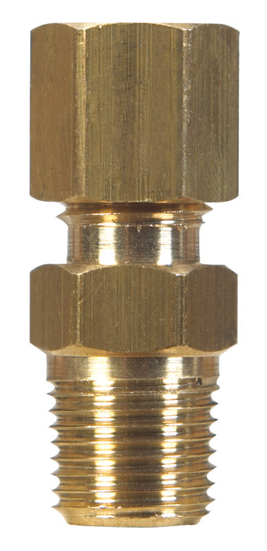 Ace 5/8 in. Compression X 1/2 in. D Male Brass Compression Connector
