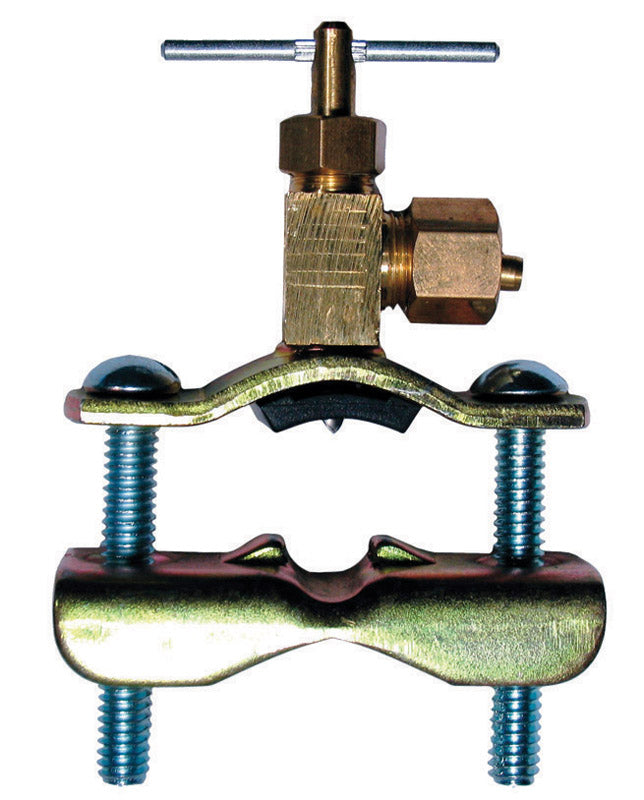 Ace 1/4 in. MIP Brass Saddle Valve 1/8 in. MIP