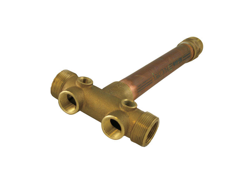 Campbell Brass Brown 1-1/4 in. Tank Cross