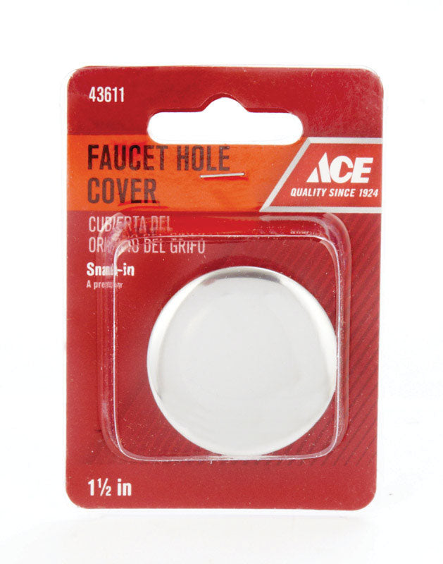 Ace 1-1/2 in. D Stainless Steel Faucet Hole Cover