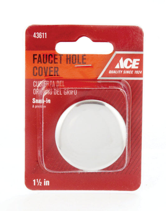 Ace 1-1/2 in. D Stainless Steel Faucet Hole Cover