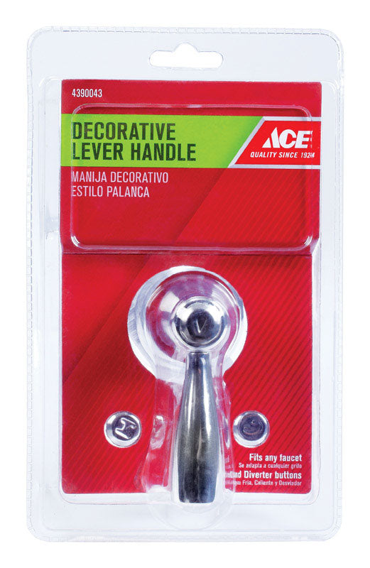 Ace For Universal Chrome Sink and Tub and Shower Faucet Handles