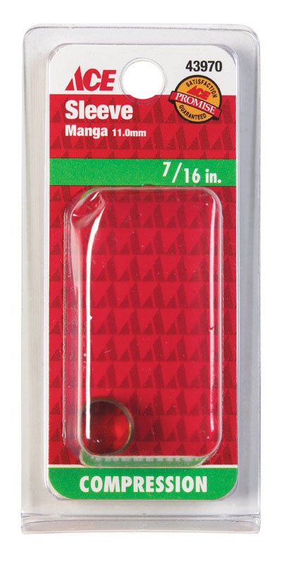 Ace 7/16 in. Compression Brass Sleeve