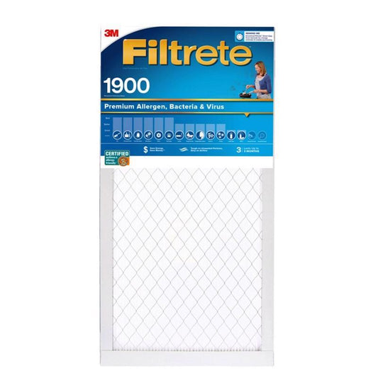 Filtrete 14 in. W X 24 in. H X 1 in. D Polypropylene 1900 MPR Pleated Allergen Air Filter 1 pk