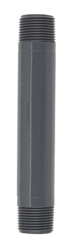 B&K Schedule 80 3/4 in. MIP X 3/4 in. D MIP PVC 6 in. Nipple 1 pk