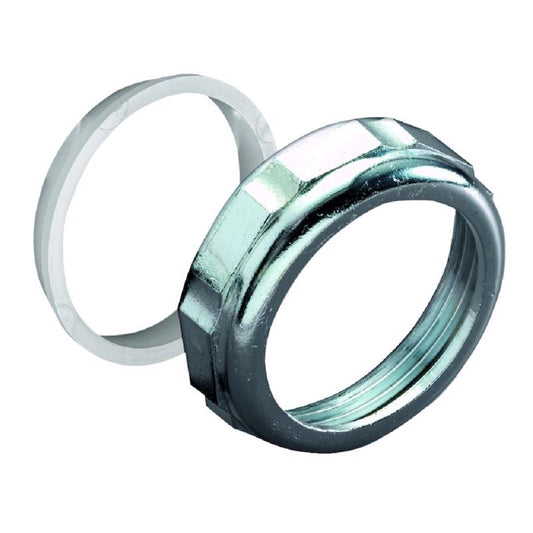 Ace 1-1/2 in. D Chrome Diecast Slip Joint Nut 5 pk