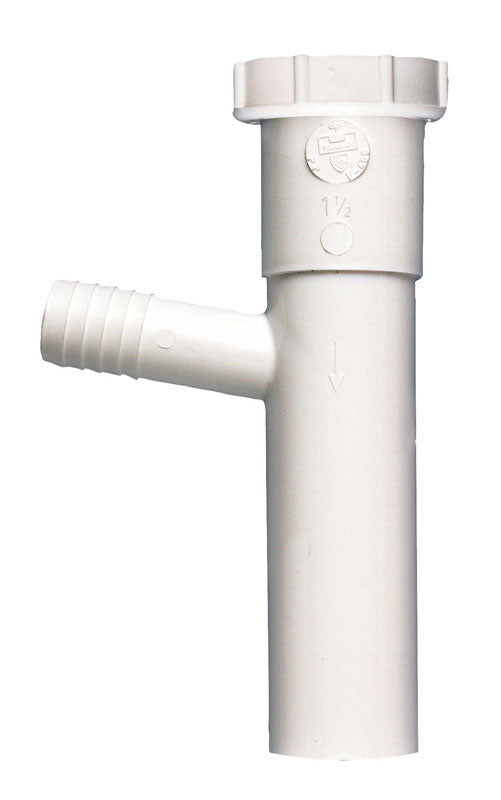 Ace 1-1/2 in. D X 8 in. L Plastic Branch Tailpiece