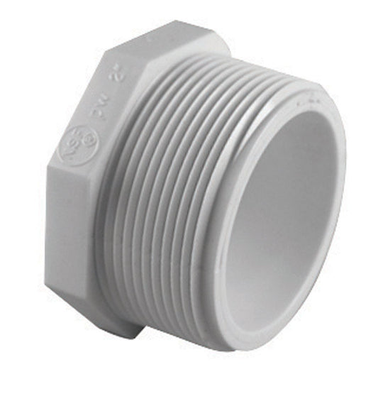 Charlotte Pipe Schedule 40 3/4 in. MPT PVC Plug 1 pk
