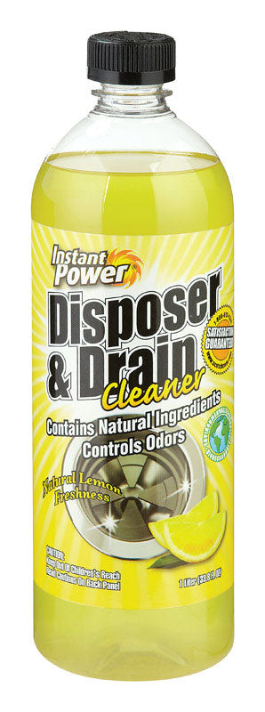Instant Power Liquid Garbage Disposal & Drain Cleaner 1 L