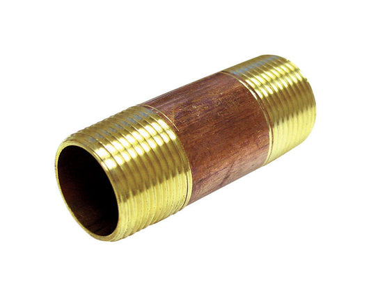Ace 1/8 in. MPT Brass Nipple 1-1/2 in. L