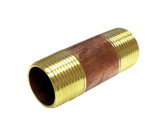 Ace 3/8 in. MPT Brass Nipple 2 in. L