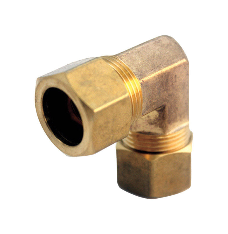 Ace 5/16 in. Compression X 5/16 in. D Compression Brass 90 Degree Elbow