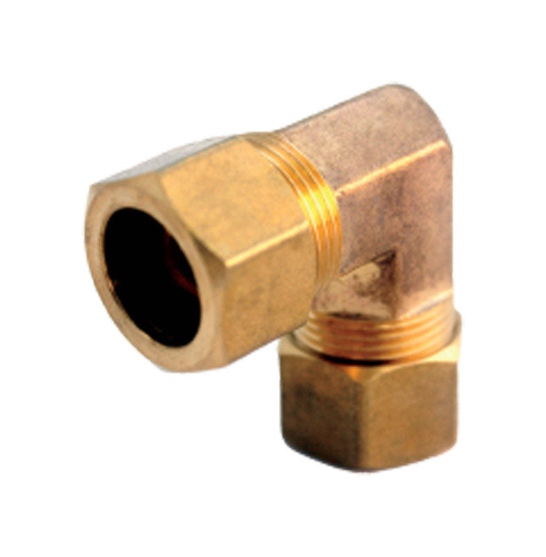 Ace 7/8 in. Compression Brass 90 Degree Elbow
