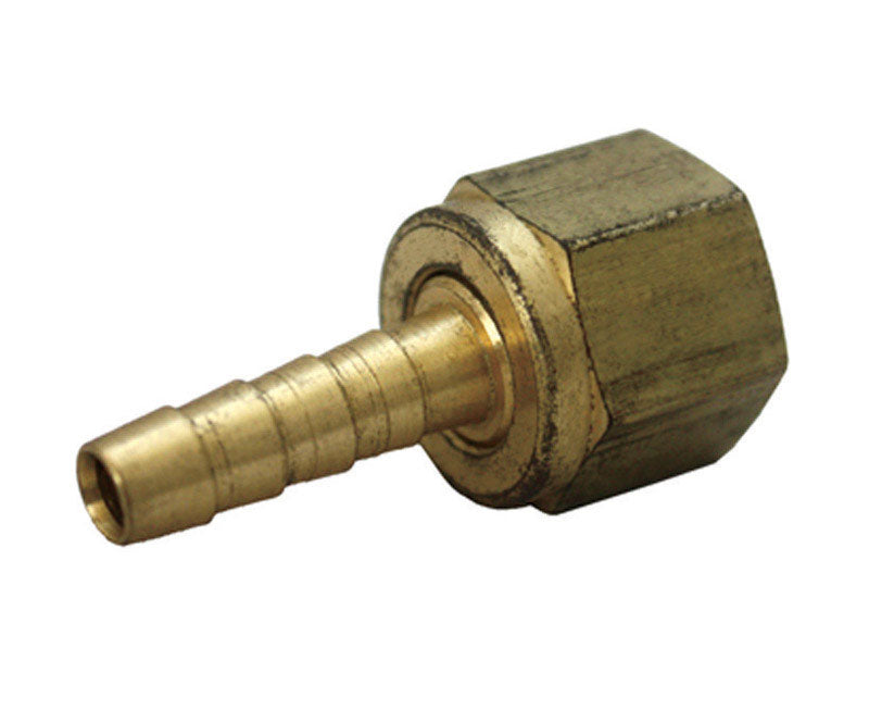 Ace Brass 1/4 in. D X 1/4 in. D Adapter 1 pk