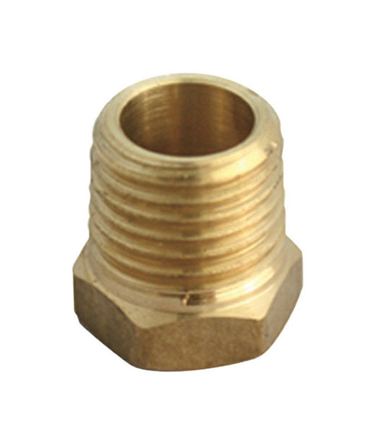 Ace 3/4 in. MPT X 1/2 in. D FPT Brass Hex Bushing