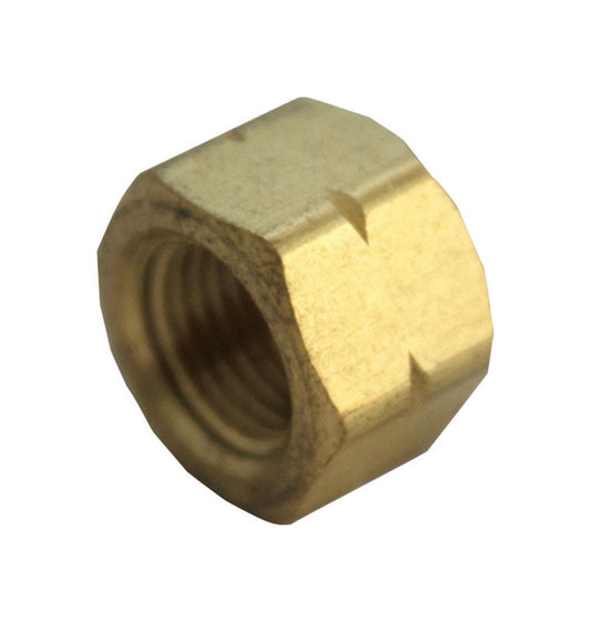 Ace 3/8 in. FPT X 3/8 in. D IPS Brass Cap