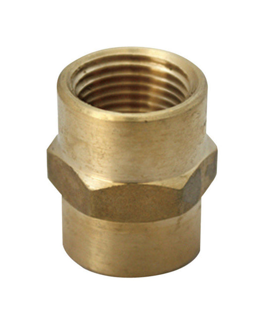 Ace 3/8 in. Female X 1/8 in. D Female Brass Reducing Coupling