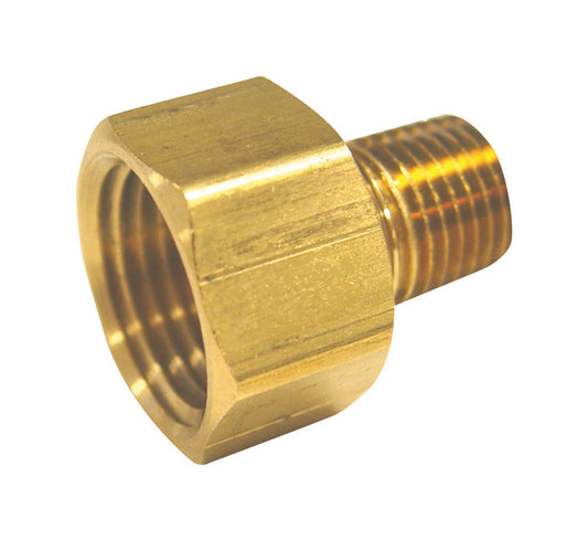 Ace 1/4 in. Female X 1/8 in. D Male Brass Adapter