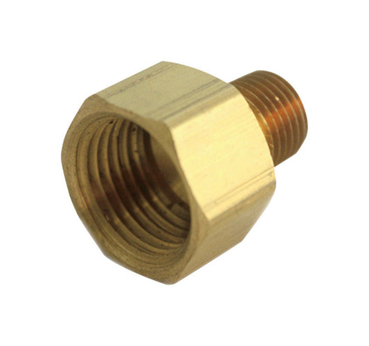 Ace 3/8 in. Female X 1/4 in. D Brass Adapter