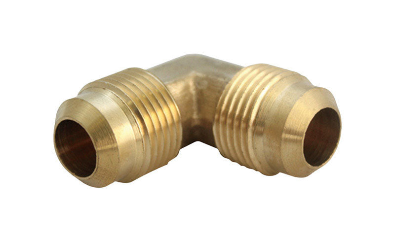 Ace 3/8 in. Flare X 3/8 in. D Flare Brass 90 Degree Elbow
