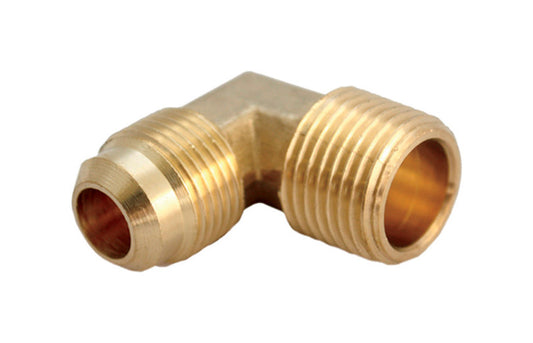 Ace 1/2 in. Flare X 3/4 in. D Male Brass 90 Degree Street Elbow