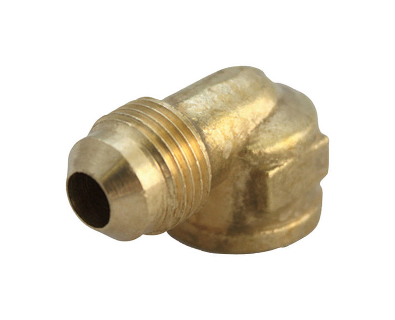 Ace 3/8 in. Flare X 3/8 in. D FPT Brass 90 Degree Elbow