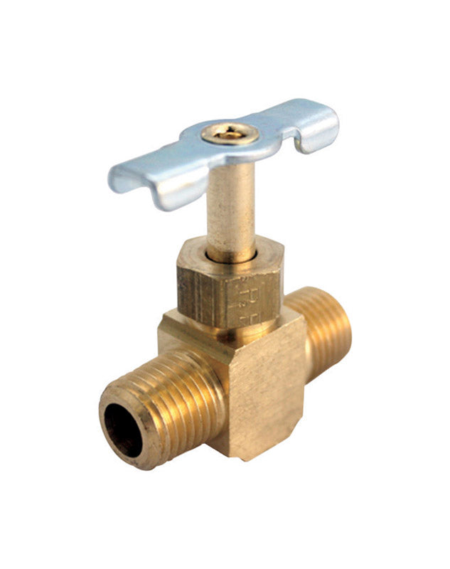 Ace 1/4 in. 1/4 in. Brass Needle Valve