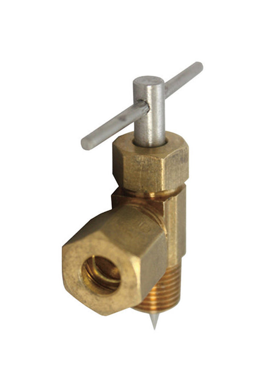 JMF Company 1/4 in. 1/8 in. Brass Tapping Valve