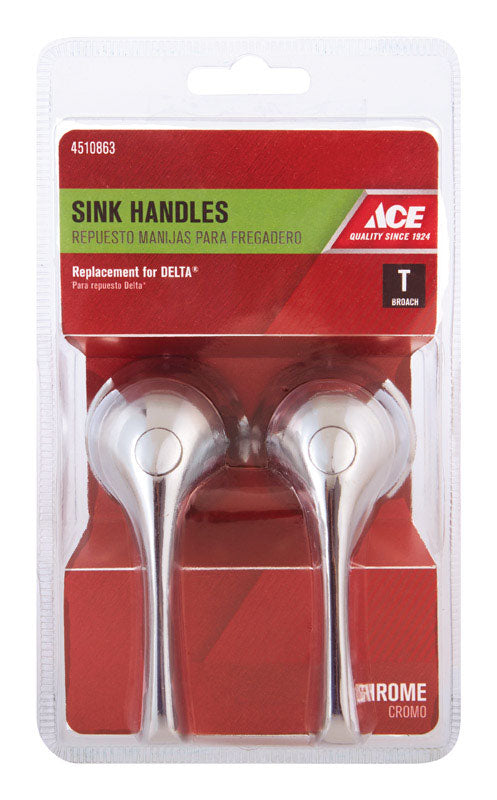 Ace For Delta Chrome Bathroom Faucet Handles