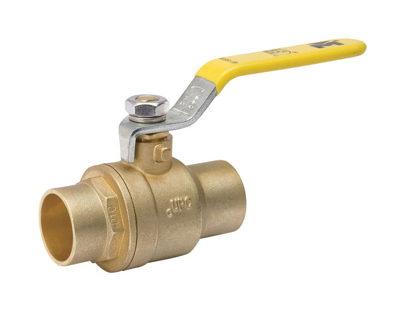 B&K ProLine 4 in. Brass FIP Ball Valve Full Port Lever