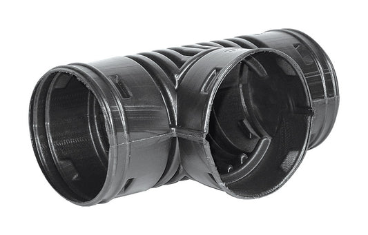 Advanced Drainage Systems Schedule 40 6 in. Snap X 6 in. D Snap Polyethylene Blind Tee 1 pk