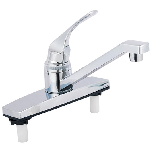 Home Plus One Handle Chrome Kitchen Faucet