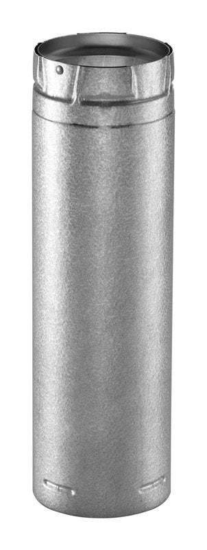 DuraVent PelletVent 3 in. D X 12 in. L Steel Double Wall Stove Pipe
