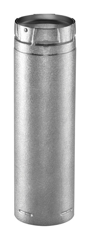 DuraVent PelletVent 4 in. D X 12 in. L Steel Vent Pipe