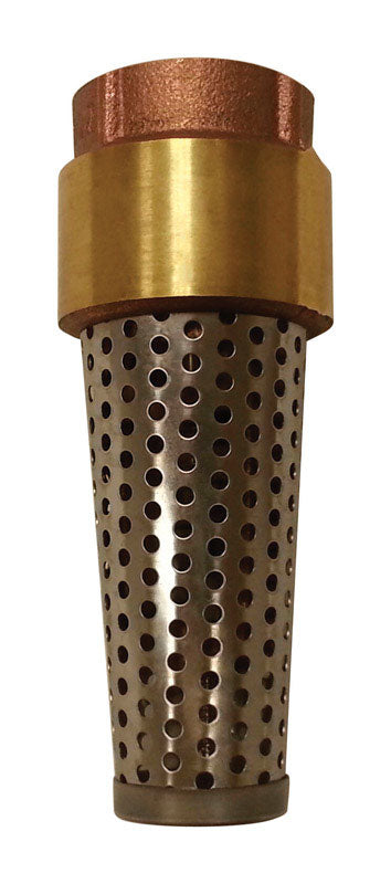 Campbell 1/2 in. D X 1/2 in. D FIP Yellow Brass Spring Loaded Check Valve