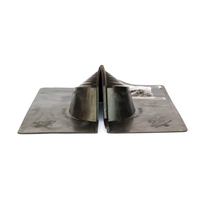 SPRINGSEAL Zip-Seal 14.75 in. W X 15.25 in. L Rubber Retrofit Pipe Flashing Black